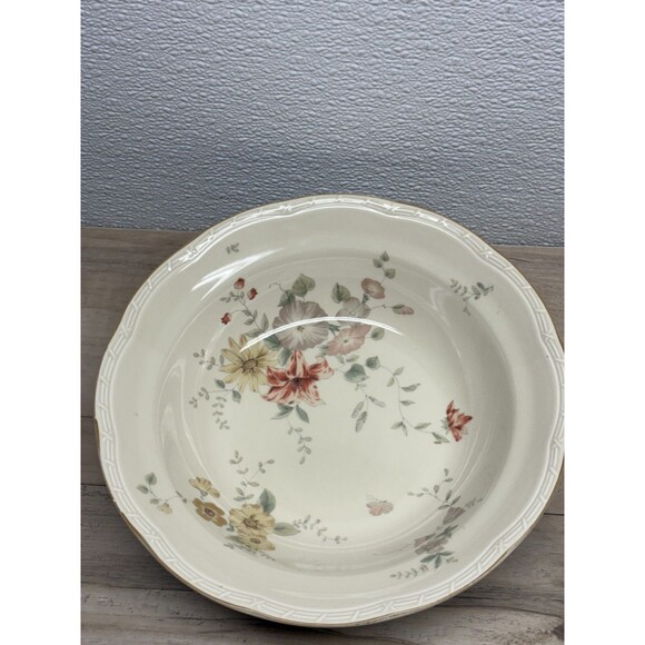 Vtg Mikasa Merrie Diner At Eight Servinf Bowl 10" Wild Flowers Made In Japan - Picture 2 of 7